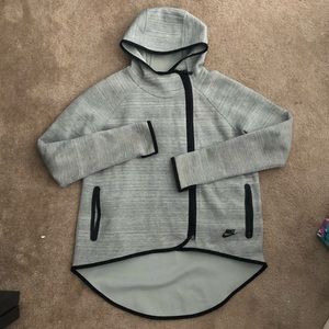 NIKE asymmetric zipup M